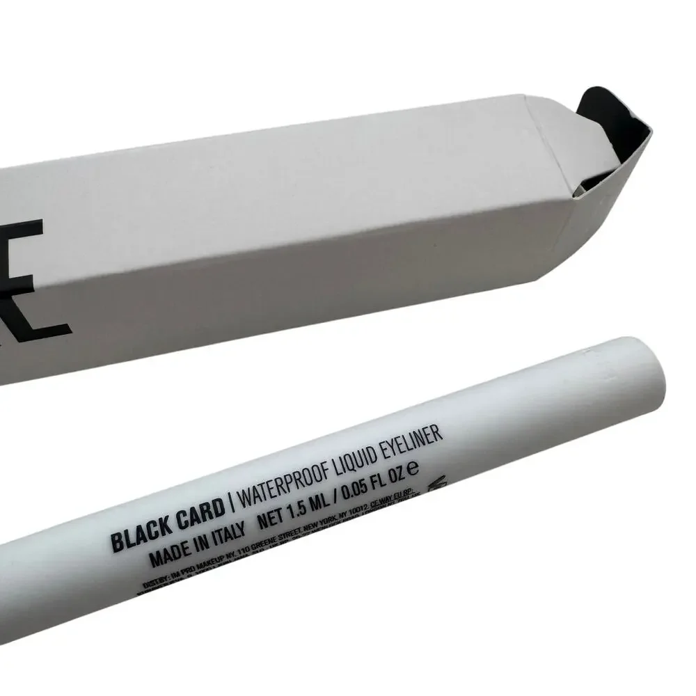 NIB Il Makiage Black Card Waterproof Liquid Eyeliner